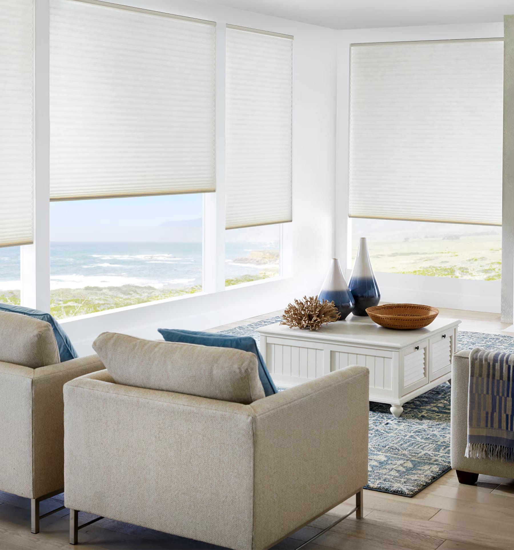 Blindsgalore Classic Cordless Light Filtering Cellular Shades