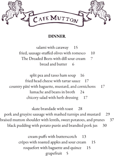 Cafe Mutton