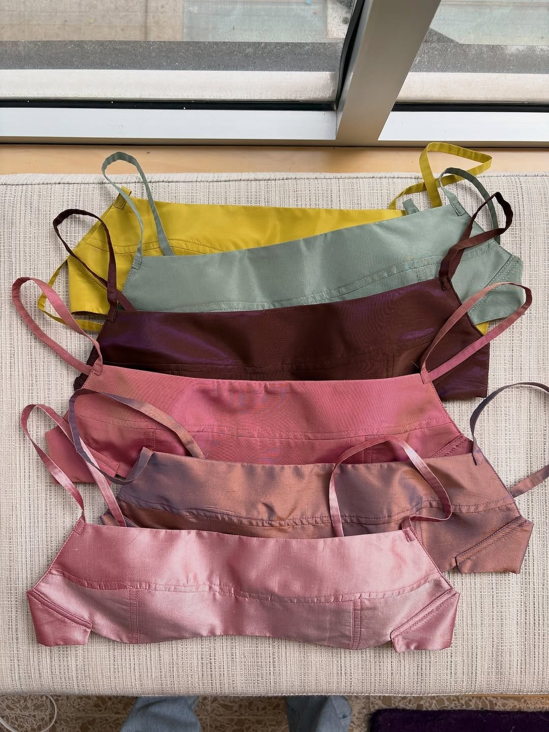 Mineta Silk Taffeta Bralette