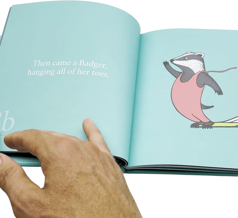 The Surfing Animals Alphabet Book (Jonas Claesson)