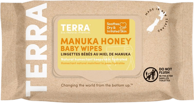 Moisturizing Baby Wipes with Manuka Honey