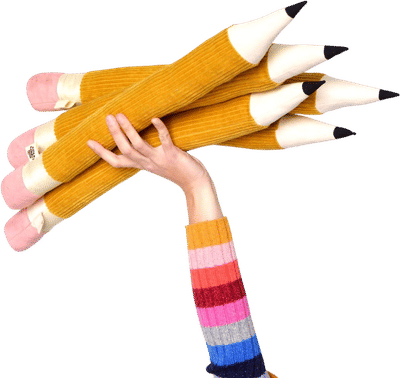 Giant Pencil Pillow