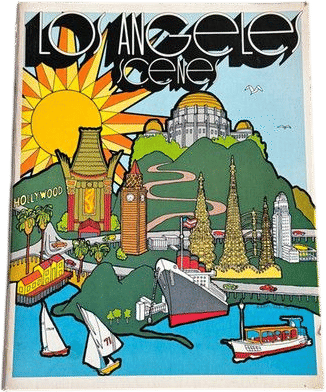 Vintage Los Angeles Coloring Book (1973)