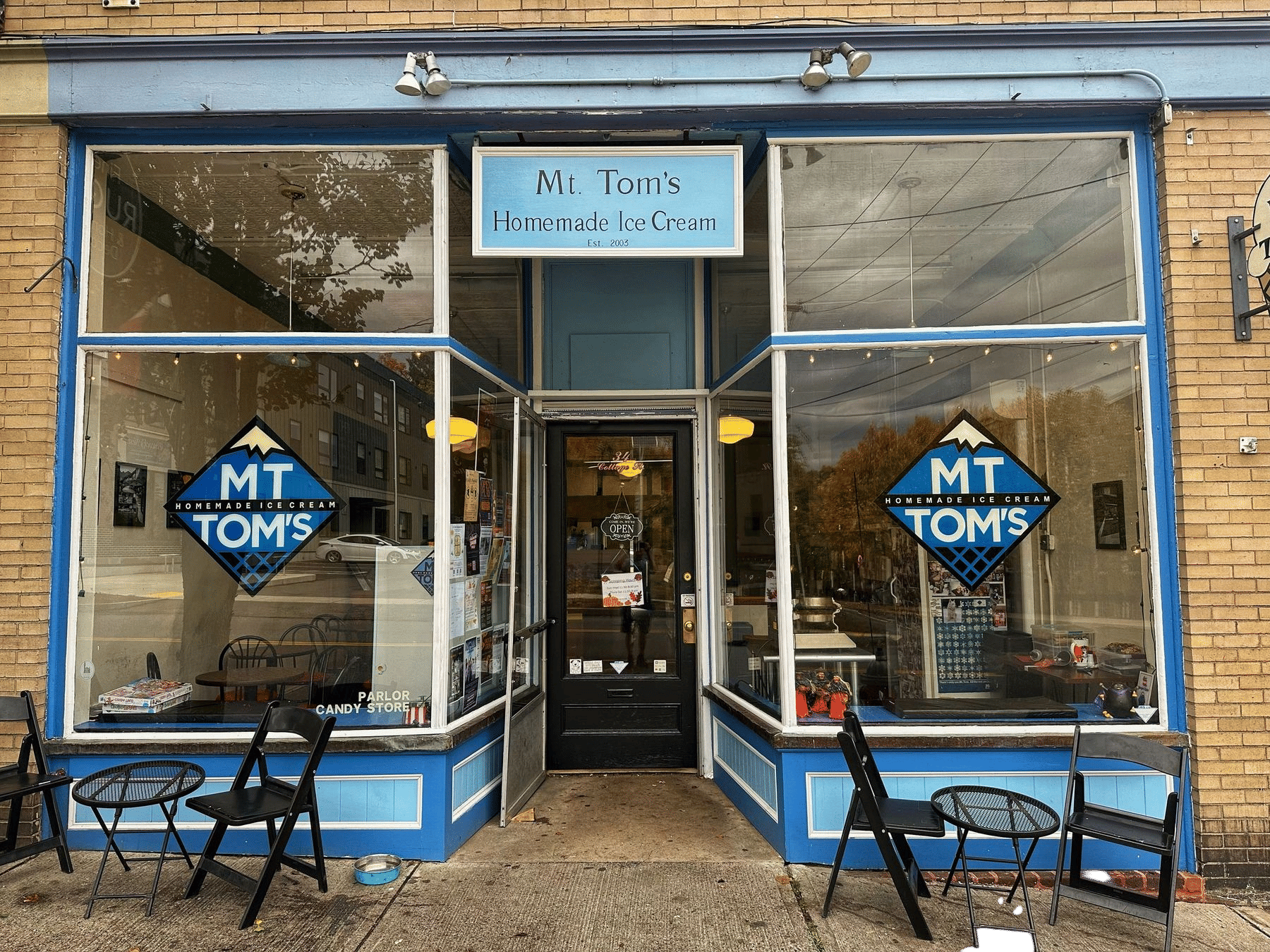 Ginger ice cream @ Mt. Tom’s