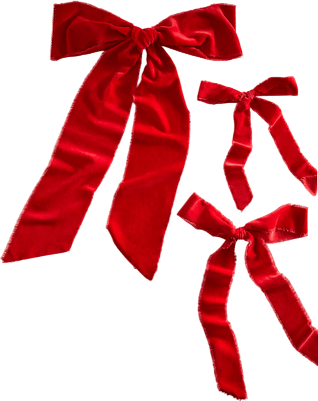 Velvet Ribbon Bow