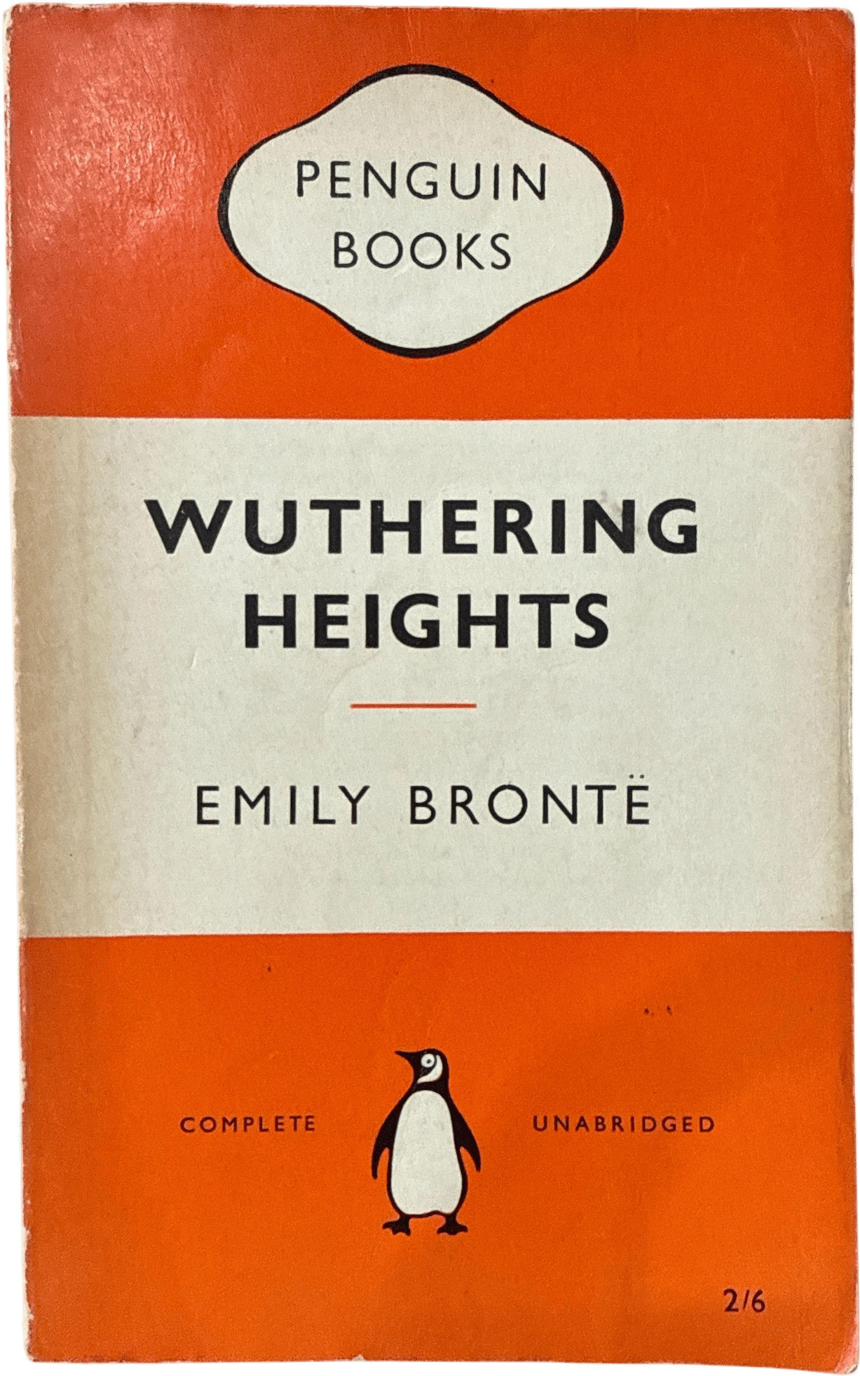 Vintage Penguin Wuthering Heights – Emily Brontë (1959) – Classic Penguin Paperback – Collectible Edition