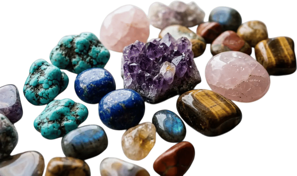 Perfect gift for kids : semi precious stones