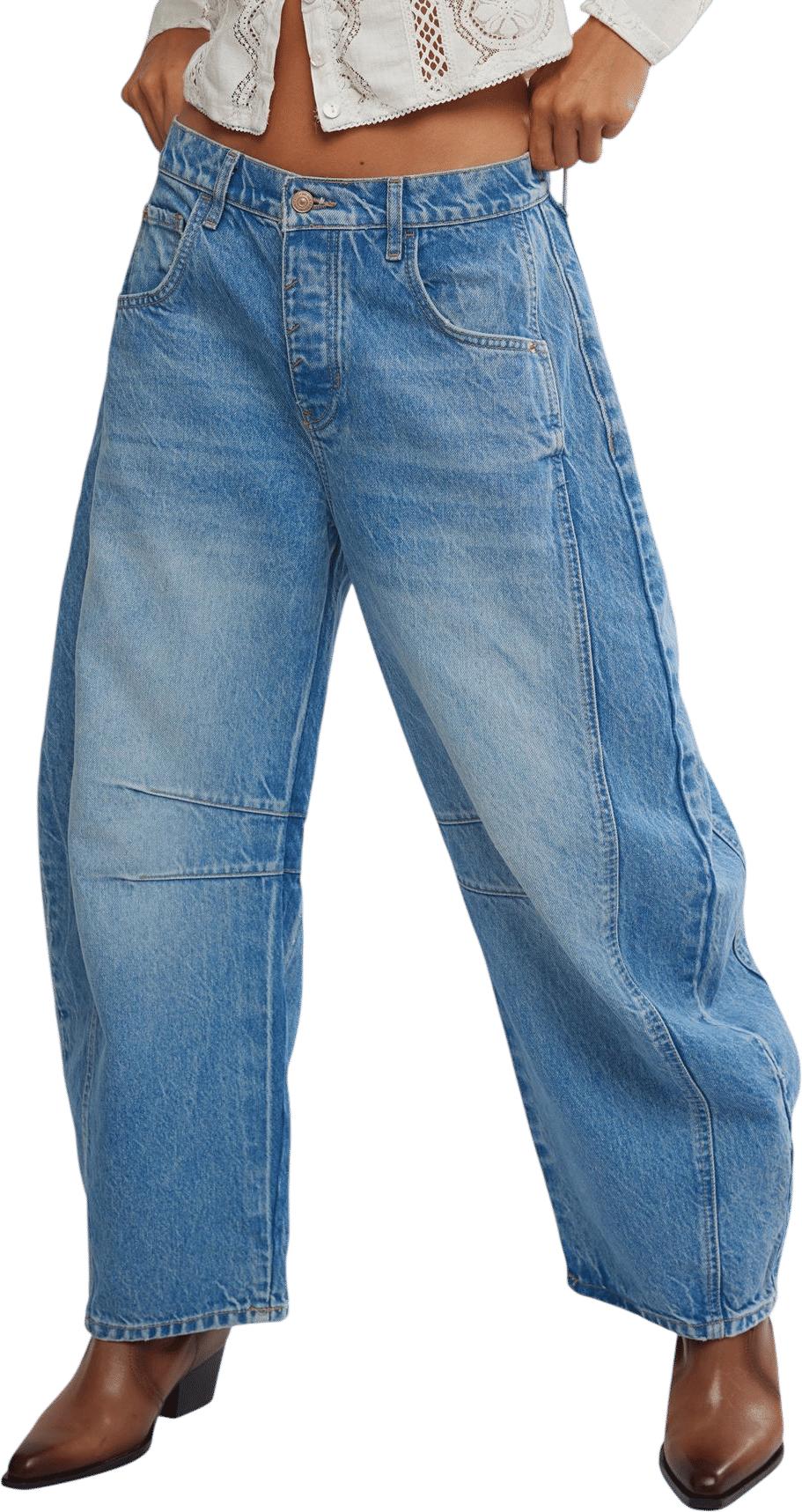 We the Free Barrel Jeans