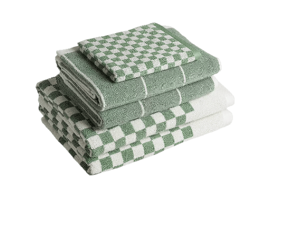 Baina Checkered Towel Set