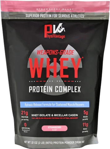 Weapons-Grade Whey® Protein Complex for Strength Gains and Recovery (2 lbs)