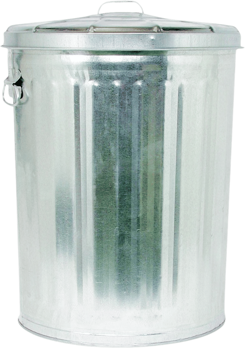 Behrens 31 Gallon Galvanized Steel Utility Can with Lid