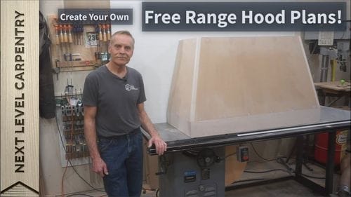 Create your own Free Range Hood Plans