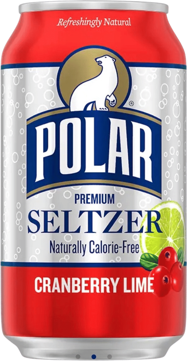 Polar Seltzer Cranberry Lime