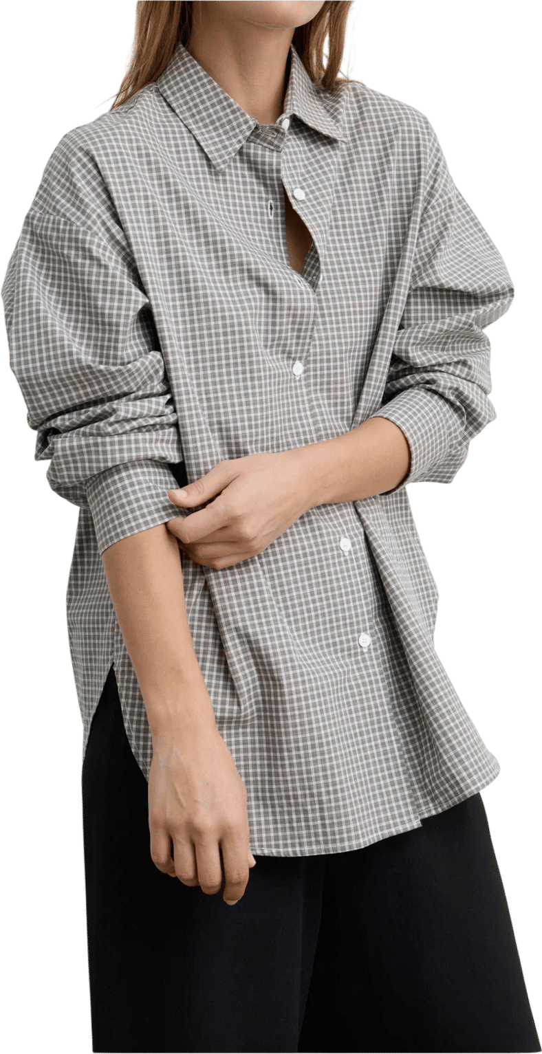 Almina Concept - Plaid Button Down