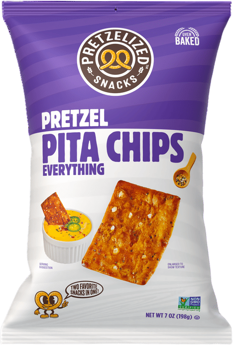 Pretzelized Pretzel Pita Chips