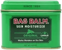 Bag Balm Vermont's Original Skin Moisturizer - Full Body Hydrating Skin Care: Dry Hands, Lips, Face, Feet & More - Unscented, Cruelty & Paraben Free - Day & Night, Men & Women (4oz Tin, Made in USA)