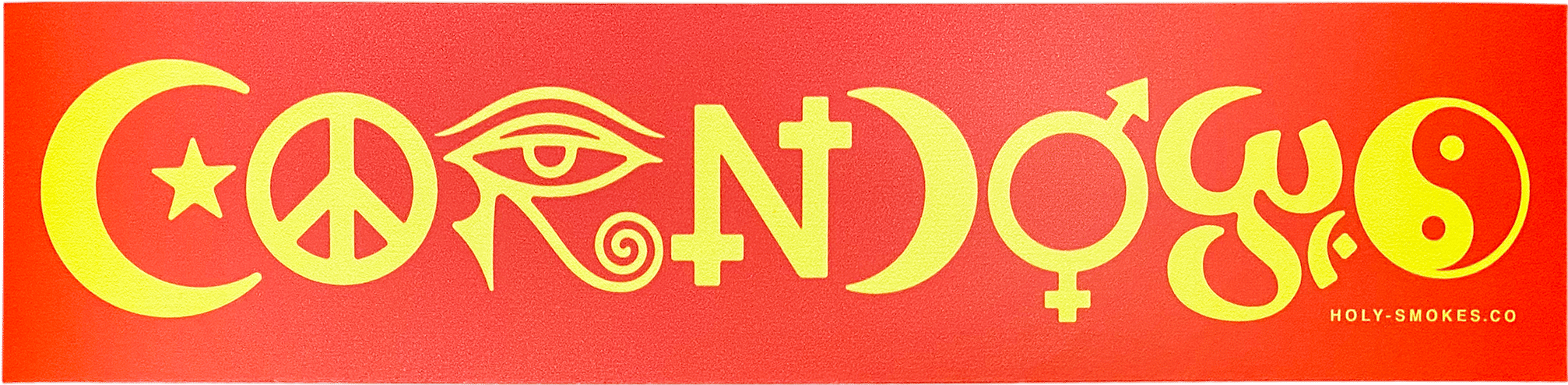 corndogs bumper sticker