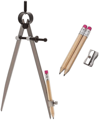 ALLY Tools 8 Inch Precision Locking Spring Divider and Woodworking Compass