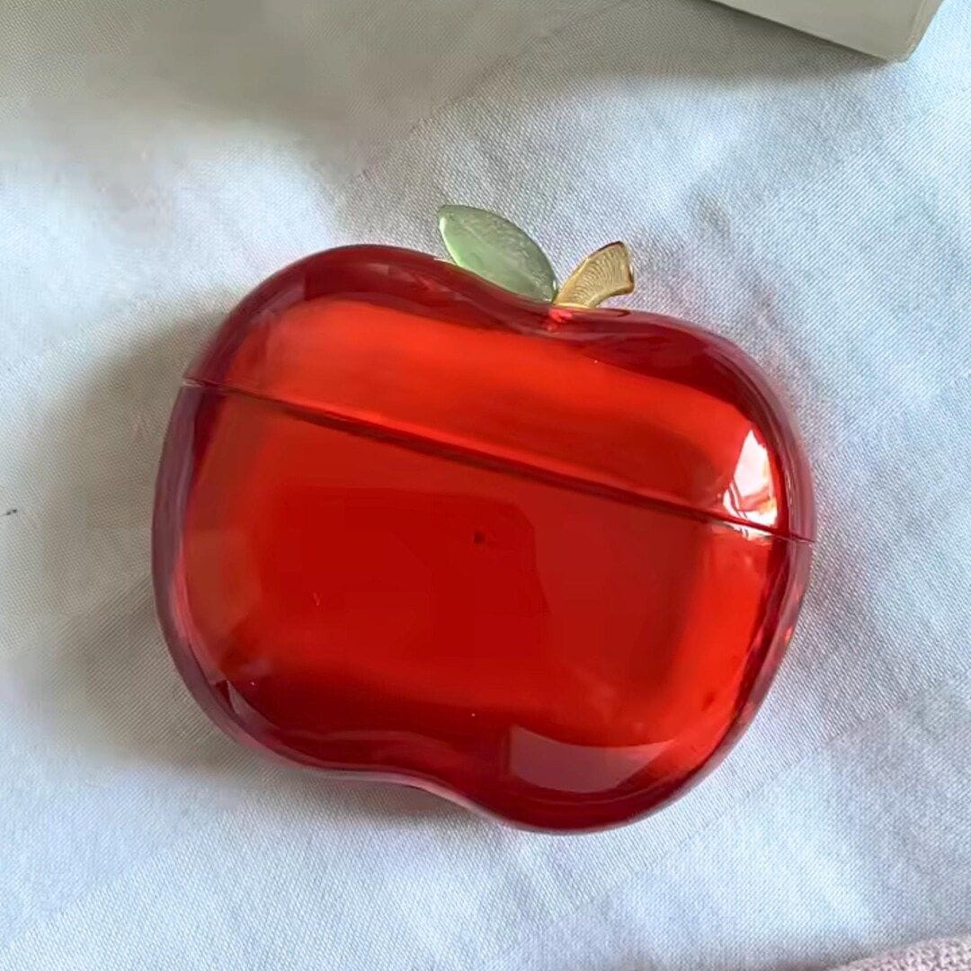 Red Apple AirPod Case