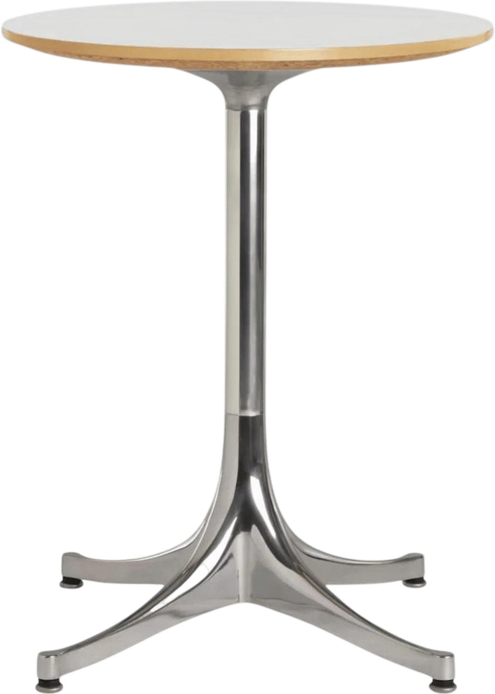 Herman Miller Nelson Pedestal Side Table in White