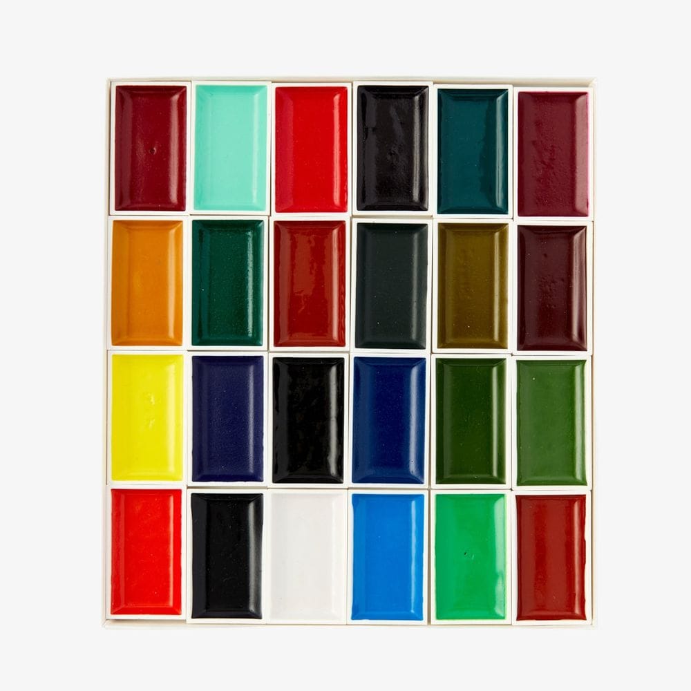 Japanese Watercolor Set, Medium