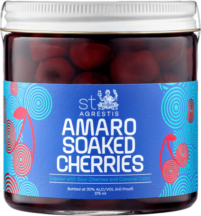 Amaro Soaked Cherries