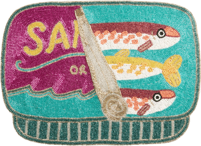 Beaded Sardine Placemat