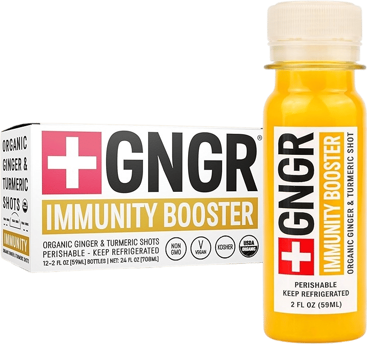 GNGR Immunity Booster - Organic Ginger & Turmeric Shots