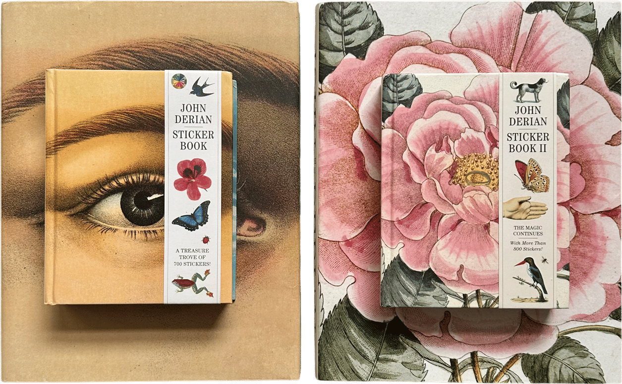 john derian sticker books