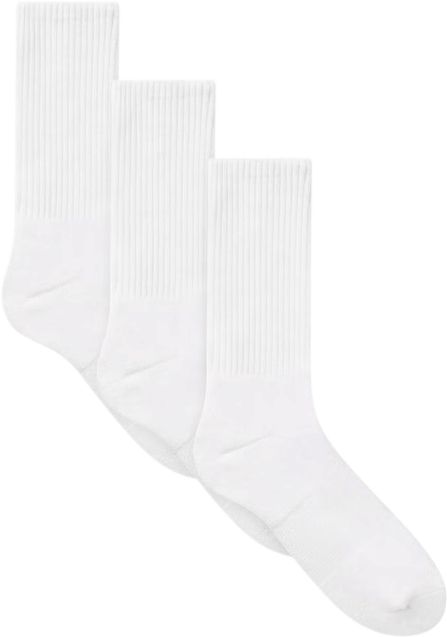 Skims Mens 3-Pack Tube Crew Socks