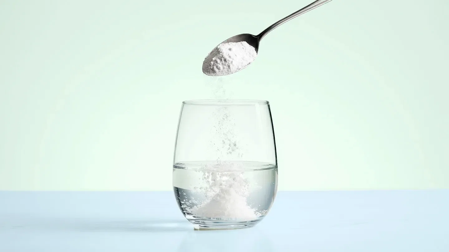 Baking soda + water
