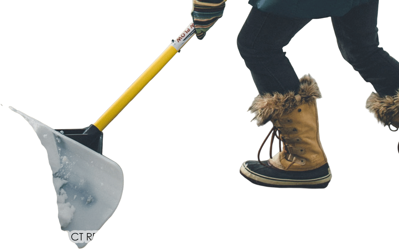 THE SNOWPLOW Snow Shovel