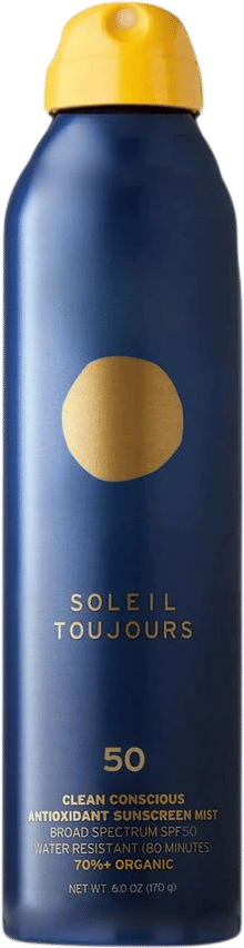 Organic Sheer Sunscreen Mist SPF 50