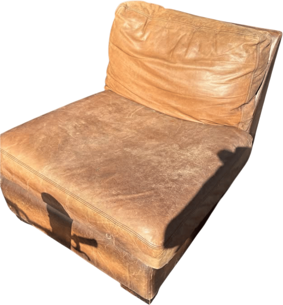 Pottery Barn Leather Chair