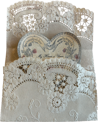 My Heart is Yours Victorian Valentine Puzzle