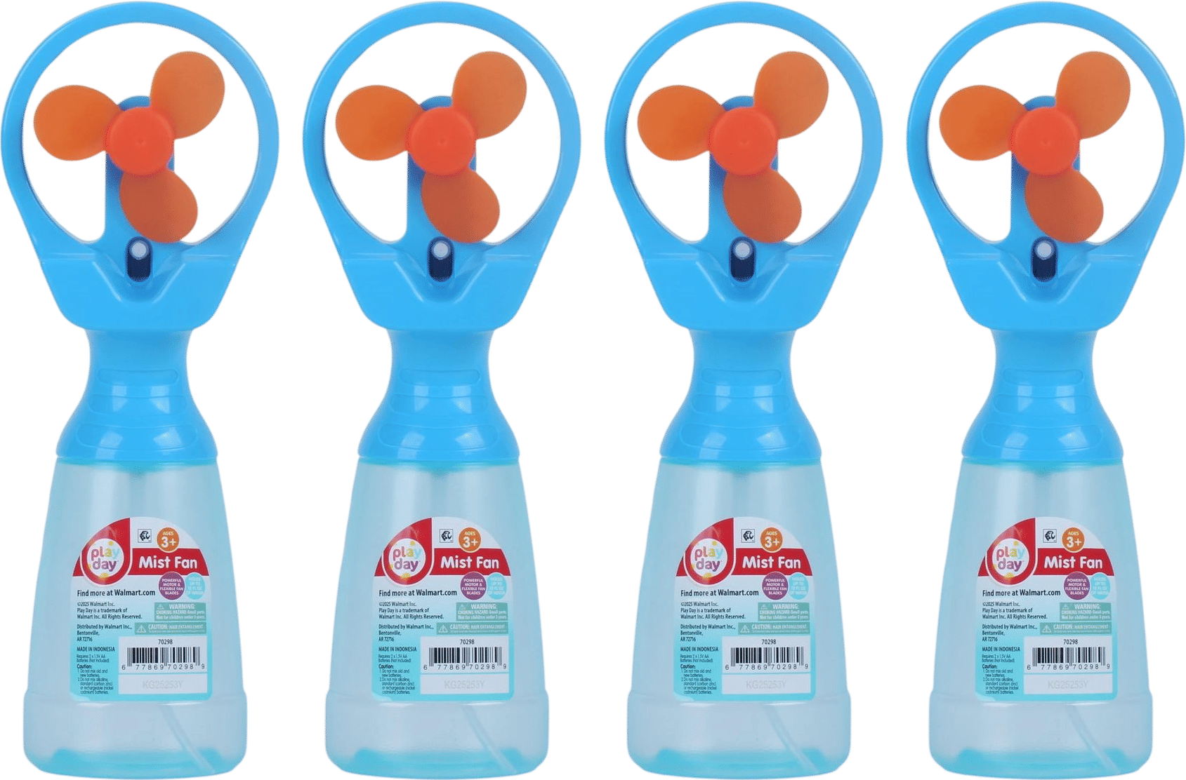 Portable Mist Fan With Water Bottle 