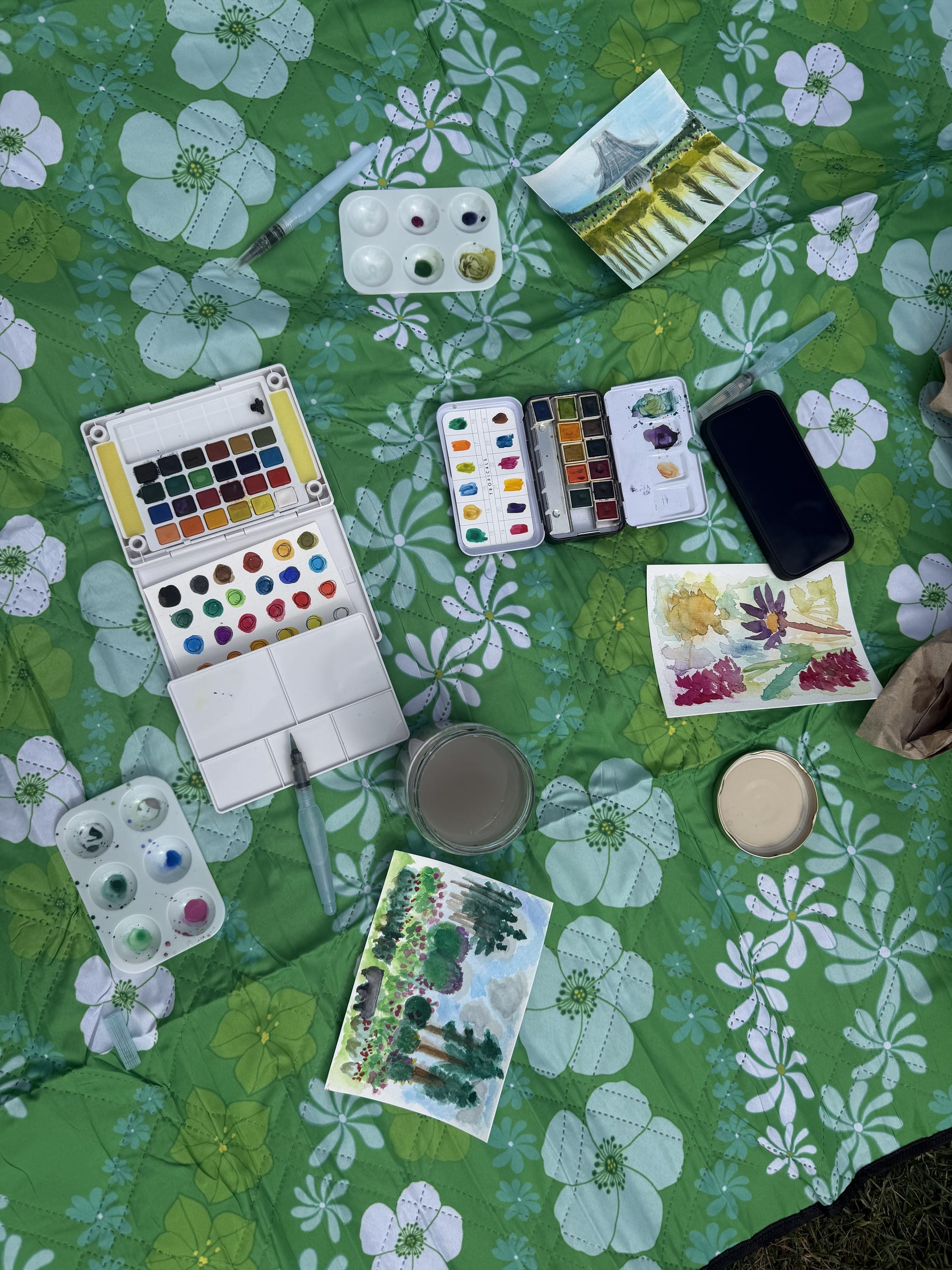 Arts and crafts with friends!