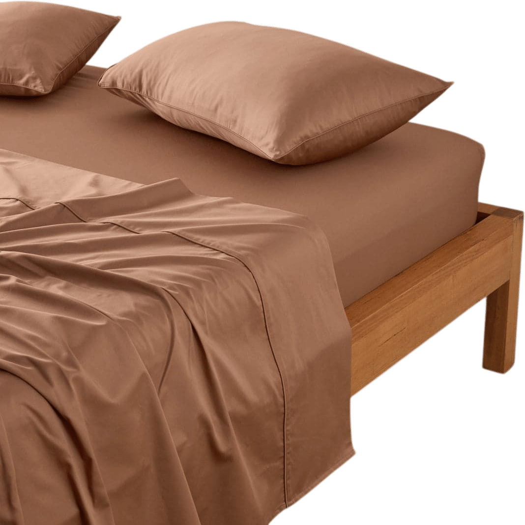 Eden Cotton Biscuit Bed Sheets