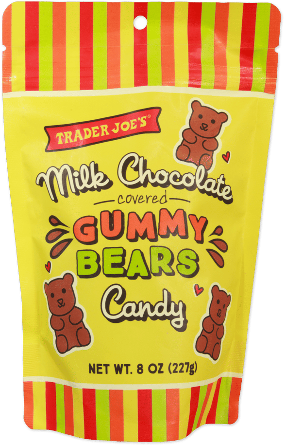 Trader Joe's Milk Chocolate Covered Gummy Bears