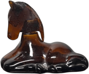 Vintage Gentle Foal Cologne Bottle
