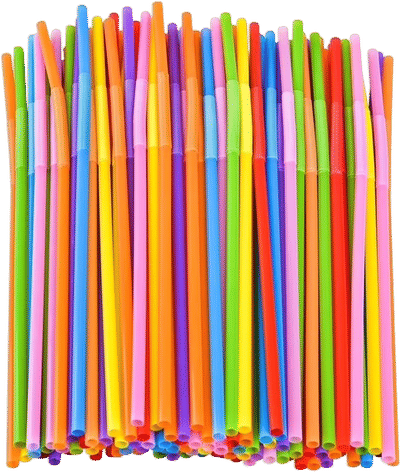 Extra Long Flexible Straws