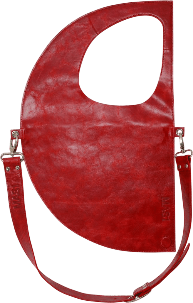 Burgundy D Bag