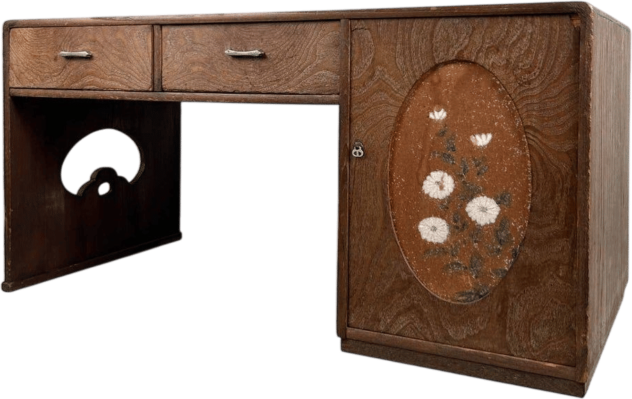 Japanese Shosai-Ki Writing Desk (1920s)
