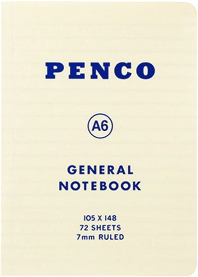 Soft PP Notebook Ruled A6