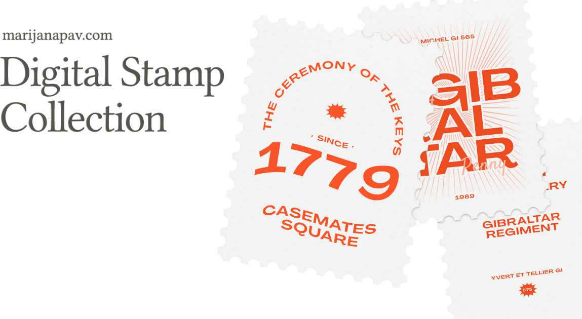 Digital Stamp Collection /// Marianna Pavlinić