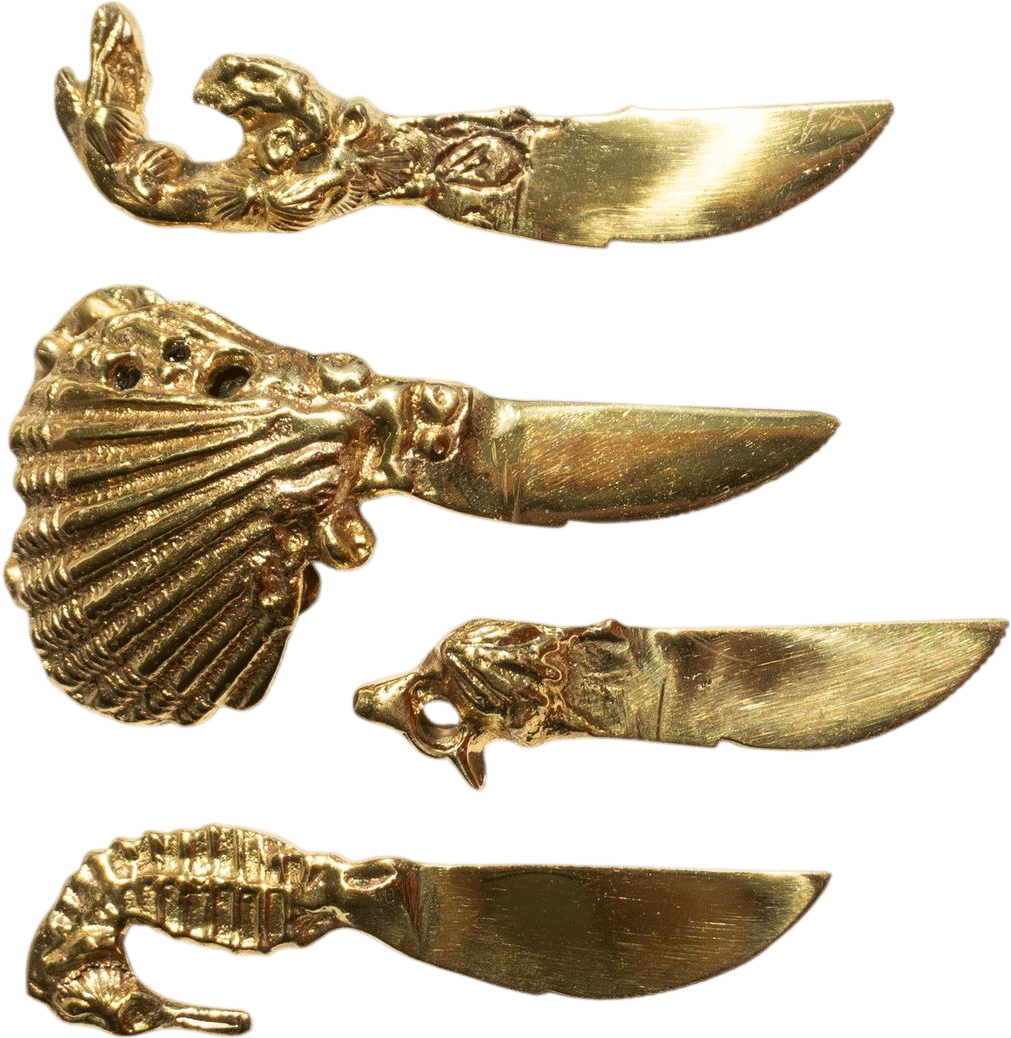 Shelton Metal Sea Spreader Set of 4