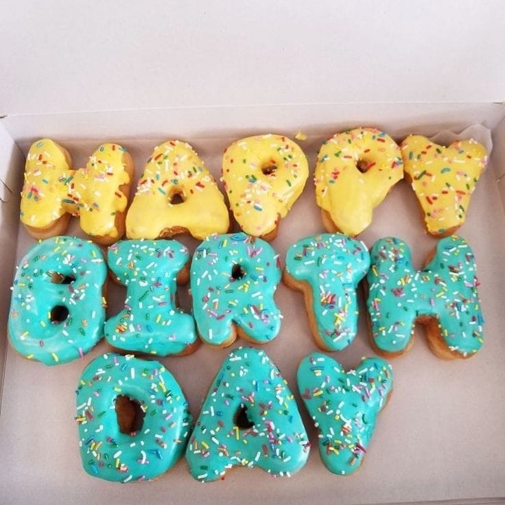 First day of school donuts