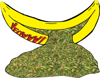 Yeowww! Catnip Banana Toy