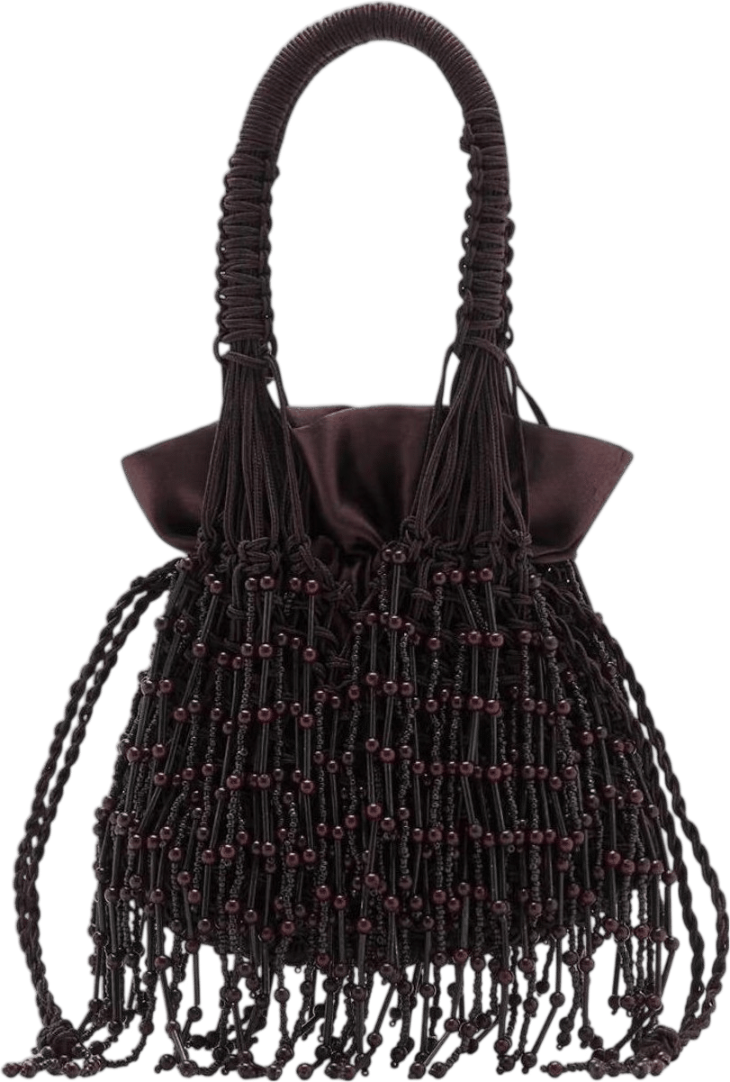 MANGO | Beaded Handbag