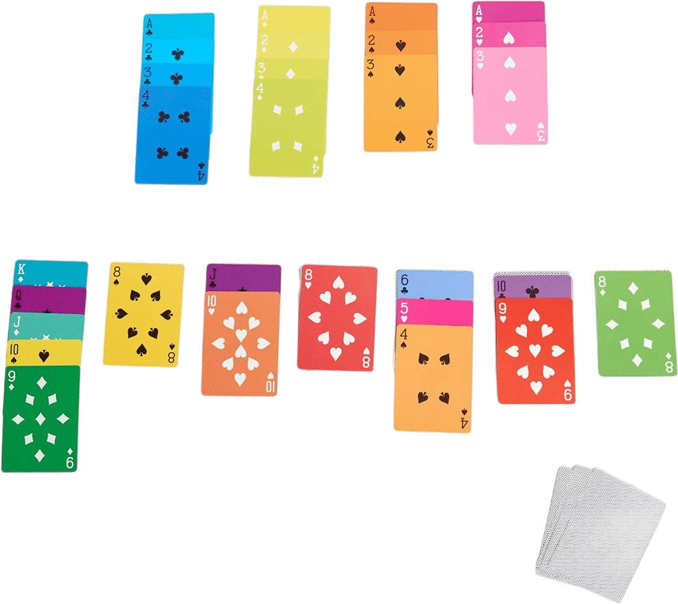 Fredericks & Mae Rainbow Playing Cards
